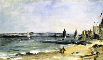 Edouard Manet Painting - Seascape at Arcachon Eduard Manet